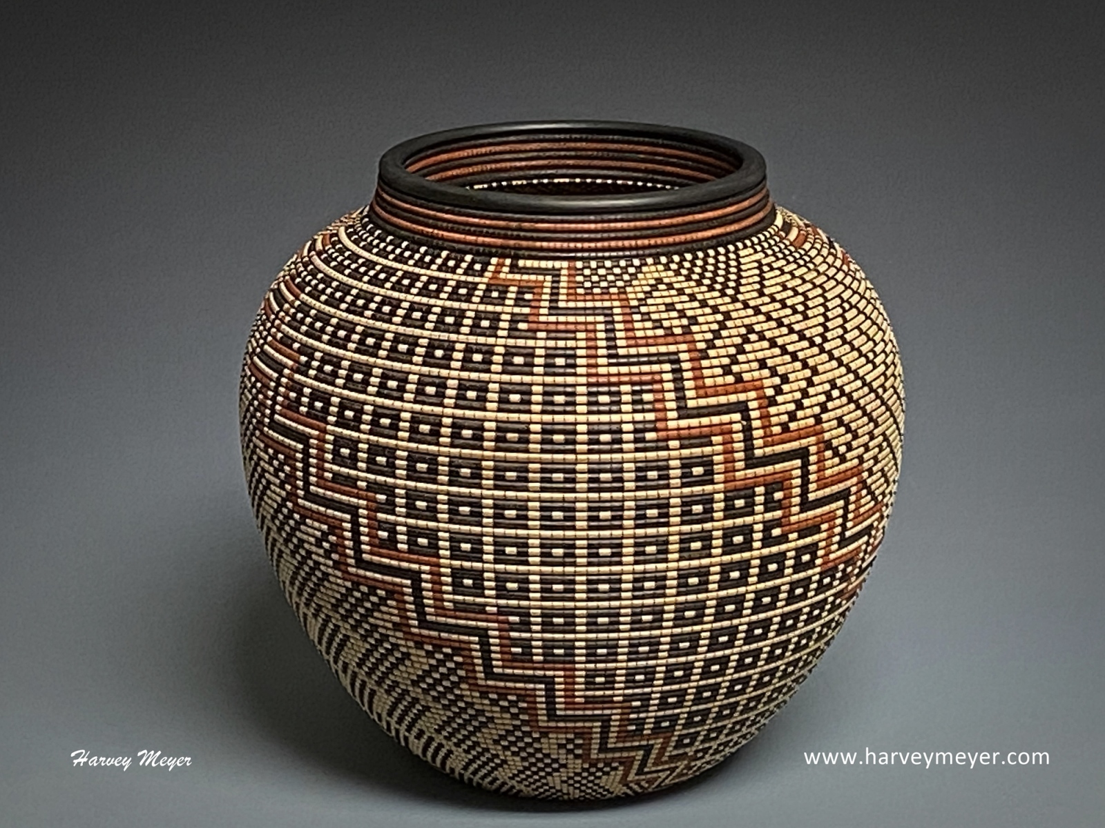 Basket Illusion Vessels Harvey Meyer