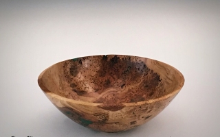 Cherry Burl Bowl