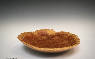 Red Mallee Burl Natural Edge Bowl