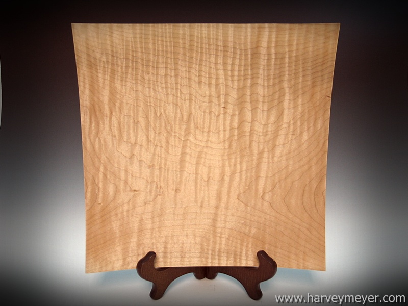 Curly Maple Square Platter