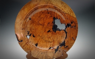 Maple Burl Platter #1