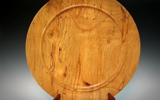 Spalted Maple Platter