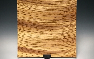 Zebrawood Square Platter